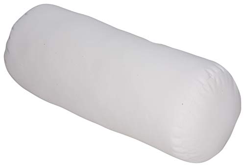 Image of Husband Pillow XXL Cervical Fiberfill Neckroll Pillow Insert (15 inch x 7 inch x 7 inch) - Replacement Neck Roll for Bed Rest Pillow - Orthopedic-Grade Soft Fiber Fill - Promotes Healthy Neck and Posture