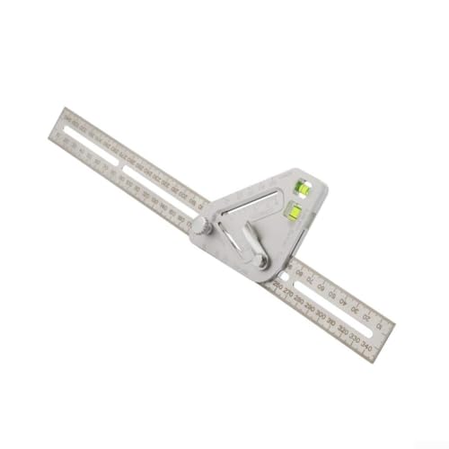 Regla Medidora Multifuncional para Carpintería de Acero Inoxidable miniatura 2