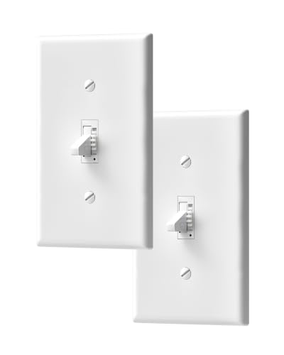 DEWENWILS 2 Pack Toggle Dimmer Light Switch, Single Pole/3-Way - image 1