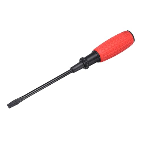 QUARKZMAN Destornillador De Cabeza Plana SL6 9.3' Longitud Acero 45# Magnético Con Empuñadura Ergonómica Para Electrodomésticos Muebles Reparación Automotriz
