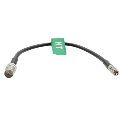 Adaptador Micro BNC a BNC hembra para Blackmagic Video Assist y Micro Studio Camera 4K 3