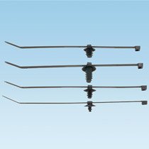 Panduit PUM-049-2S-D30 Fir Tree Push Mount Assembly