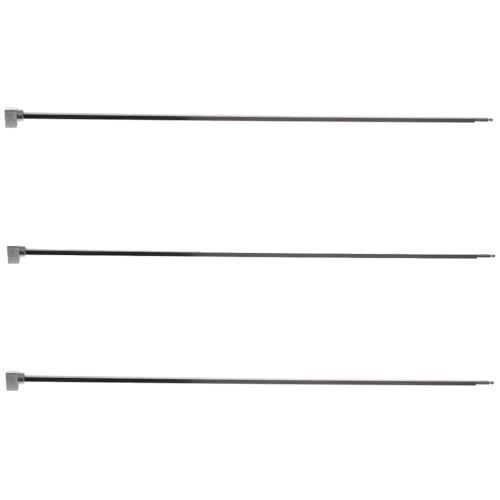 GIEMME Set di 3 Spiedini Aggiuntivi (60 cm) per Spiedo Planetario o Spiedo Planetario a Stella 80 cm