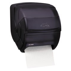 SJMT850TBK San Jamar® Dispensador, H-toalla, tirador, negro