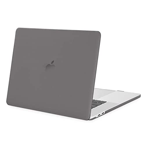 Aavjo MacBook Pro 16 inch with Touch Bar Case 2020 2019 Release Model A2141 Soft Touch Plastic Hard Shell with Keyboard Guard, Touchpad Guard and Dust Plugs (NOT for 2021 M1 Model),(Smoky Black)