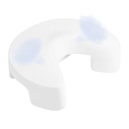 Ide - Almohada para dormir para cuello y hombros, cojín antipresión con espuma viscoelástica, reposacabezas ortopédico en forma de mariposa, apoyo cervical para adultos, hogar, hotel, viajes