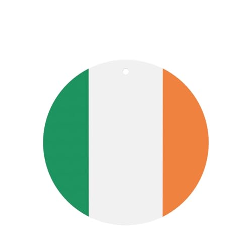 Irische Flagge, runde Duftkarten-Set, Lavendel, Lufterfrischer zum Aufhängen, für Auto, Heimdekoration, 10 oder 24 Stück