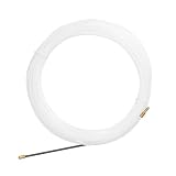 1 Stück Flexible Einziehfeder,Einziehhilfe kabelziehhilfe,Robuste Einziehspirale 3mm x 10M,Praktische Kabel Einzugshilfe für Leerrohr,Kabelverlegung,Montage,Renovierung und Heimwerkerarbeiten