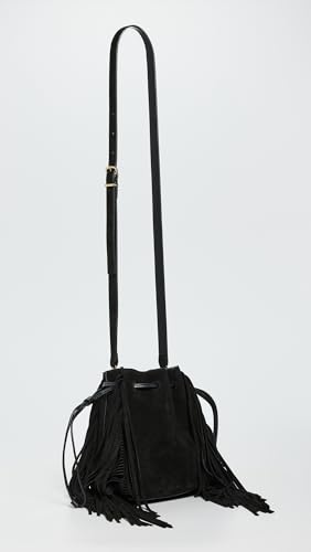 Madewell Women's The Drawstring Crossbody Bucket Bag in Suede3