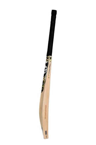 Image of Classic Poplar Willow Tennis Ball Cricket Bat for Adults, Boys & Girls - Grade 1 SG Poplar Wooden Light Weight 900-950g. Soft Tennis Ball Use Only | Size -6 | Age 12-14 | Sierra (300)