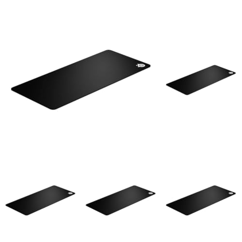 Image of SteelSeries QcK Gaming Mouse Pad - Thick Cloth - Sized to Cover Desks XXL (Pack of 5)