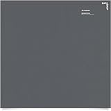 BACKDROP Premium Interior Paint Large Adhesive Paint Swatch NO CURFEW - Dark Gray With Cool Undertones 12' x 12' Color Sample