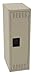 Tennsco Wardrobe Lockr, Sand, 12in.Wx36in.H, 1 Tier