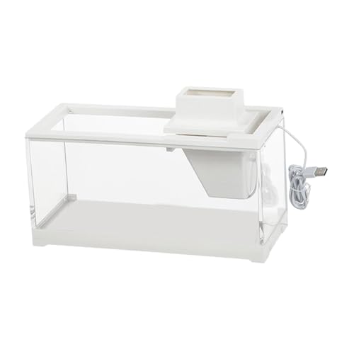 Pecera mini tanque para peces compacta que soluciona la falta de espacio en casa 7
