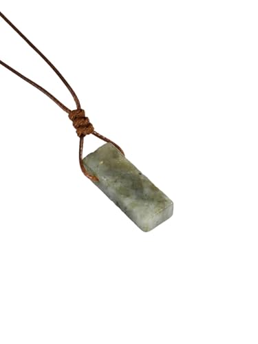 Collier lapis pour hommes bijou tendance pendentif rectangulaire naturel bleu