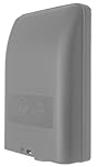 Grey Outdoor Virgin Media Replacement Junction Box for Housing Telephone TV Superhub Modem Leads Electrical Connections on External Wall Joining 2/3 Way F-Connector Splitters