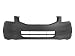 MBI AUTO - Primered, Front Bumper Cover Fascia for 2011 2012 Honda Accord Sedan 11 12, HO1000278