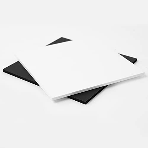 Art3D Smooth Flat Ceiling Tile, Samples Set 5 X 5 In. #TOP3