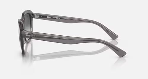 Image of Ray-Ban womens Rb4398f Erik Low Bridge Fit Square Sunglasses