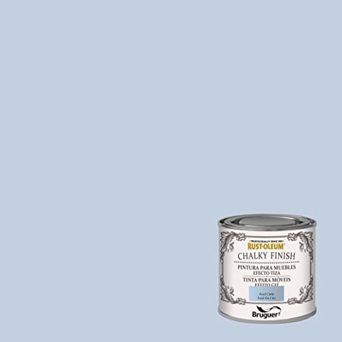 Bruguer Rust-Oleum Chalky Finish Möbelfarbe Himmelblau 125 ml