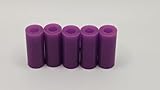 PerfectPlay 1 1/16 inch (Williams/Bally Compatible) Silicone Pinball Post Sleeves (Purple, 5 Pack)