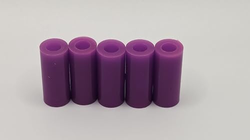 PerfectPlay 1 1/16 inch (Williams/Bally Compatible) Silicone Pinball Post Sleeves (Purple, 5 Pack)
