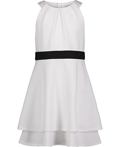 Vestido de fiesta para niñas Calvin Klein con silueta fit and flare elegante talla 12