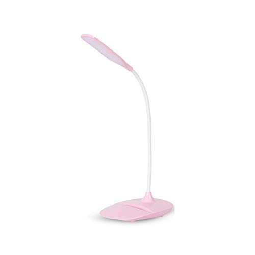 LED-Schreibtischlampe Touch Control 3 Modi Helligkeit Augenpflegende LED Tischleuchte mit USB-Anschluss Telefon-Halter for Wohnzimmer (Body