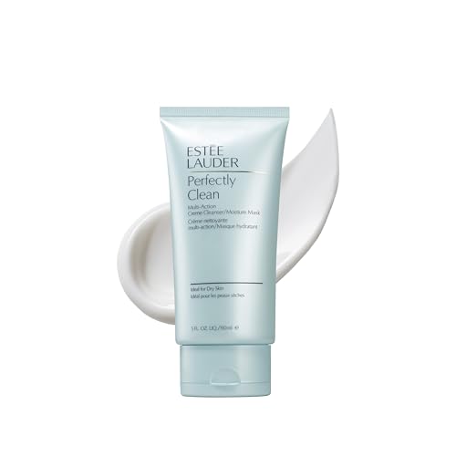 Image of Estée Lauder Perfectly Clean Multi-Action Cream Face Cleanser/Moisture Mask | Ideal for Dry Skin, 150 ml