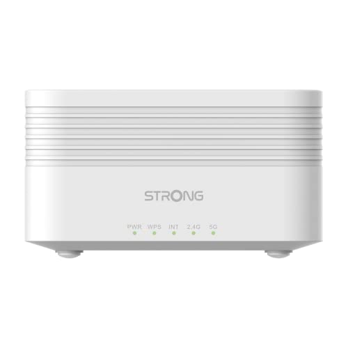 Strong Atria Wi-Fi Mesh AX3000 Add-On - Amplificador WLAN para Cobertura y Velocidad de Superficie, Wi-Fi 6, Doble Banda, Punto de Acceso y enrutador, expansión
