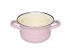 Riess Emaille-Topf 0276-006 Kasserolle mit Chromrand 12 cm