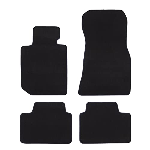 MAT10 - Alfombrillas para Coche de edición Especial BMW G20 Sedán y Touring año de fabricación 2019 - 03 - X Alfombrillas para Coche de Calidad Profesional, Terciopelo de 4 Piezas, Color Negro Cover
