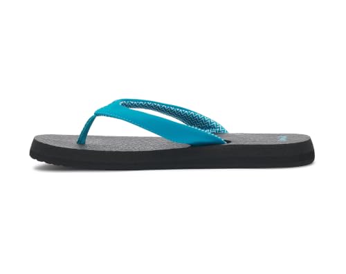 Image of Sanuk Yoga Serenity Flip Flops for Women - Yoga Mat Footbed Sandals