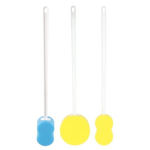 Cepillo de lufa con mango largo para la espalda que alivia la piel seca en la ducha