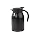 Termiczna karafka do kawy ze stali nierdzewnej, próżniowy dozownik wody i napojów, 12 godzin zatrzymywania ciepła, 800 ml (czarna)