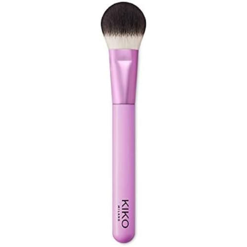 KIKO Milano Smart Blush Brush 103 | Brocha de corte redondo para colorete, fibra sintética