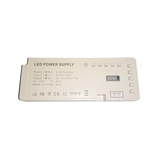 Ensemble d'interrupteurs d'armoire 12V avec transformateur 60W et adaptateur pour vitrine