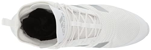 adidas Unisex Speedex 18 Boxing Shoes, White/Silver Metallic/Team Light Grey, 8 US Men - Image 6