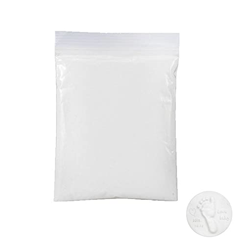 DHliIQQ 20g Bebé Huella Mano Pie Impresión Kit Casting Paw Secado Juguetes Luz Bebé Infantil Niño Impresión Estéreo J9L2 Cuidado Suave