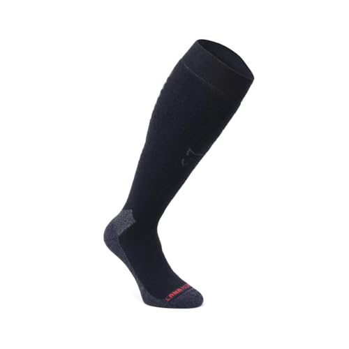 ALTUS Artico Calcetines de montaña | Calcetines de lana merino | Transpirable (FR/ES, Letras, M, Regular, Regular, Negro)