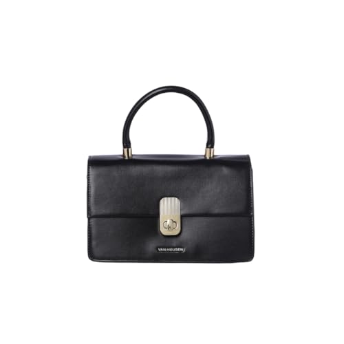 Image of Van Heusen Women's Black Sling Bag|Classic Black |Detachable Strap