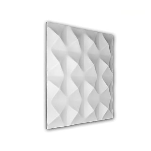 Revestimiento mural 3D Profhome 159003 paneles de espuma rígida de poliuretano 60x60 cm