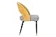 TABURETE VELVET MOSTAZA NORFOLK 51x53x102 CM