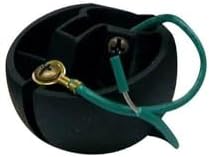 Fanimation Accessory Ceiling Fan Sloped Ceiling Hanger Ball with Black Finish