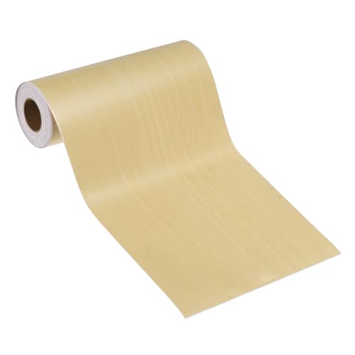 Ruban adhésif réparation bois rouleau patch autocollant pour rénovation meuble sol porte jaune