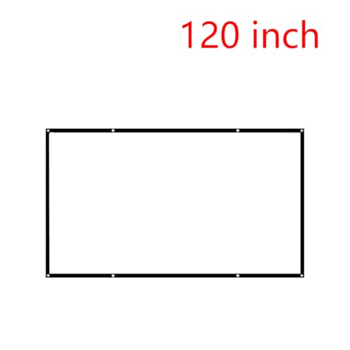 Pantalla de proyector portátil para cine en casa 120" miniatura 2