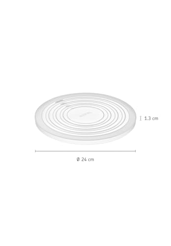 Mepal - Mikrowellendeckel Rund Cirqula - Transparent – Ansicht 3