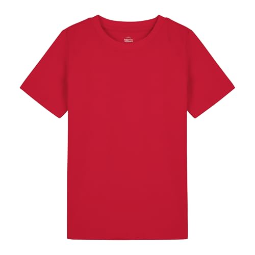 Image of Dreammonkey 2T-12Years Kids Cotton T-Shirt Short Sleeve Crew Neck Tshirt for Boys and Girls