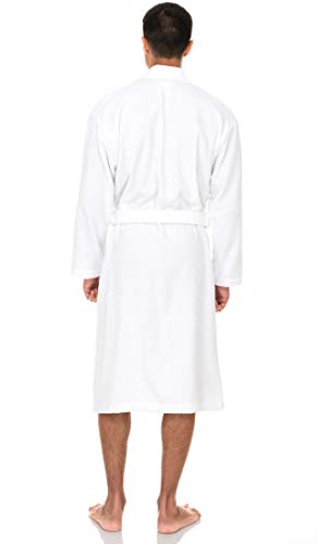 TowelSelections Mens Robe Cotton Terry Cloth Bathrobe Soft Towel Bath Robe for Men XS to 3X