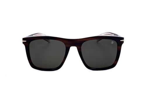 David Beckham DB 7000/S EX4 BROWN HORN 53/20/145 MAN Sunglasses2